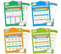 Addition and Subtraction Workbook, Single Double & Triple Digit Math Worksheets for Pre-K to 3rd Grade, Addition&Subtraction Worksheets for Ages 3-9, 4 Pack for Daily Exercise, Total 224 Pages