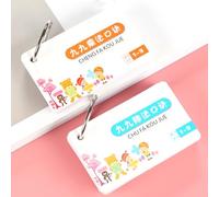 Addition,Subtraction,Multiplication,Division Flashcards Math Flash Cards 1-20 Chinese Characters Flashcards For Beginners(Multiplication and division)