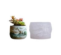 Additional Elastomer Farmer Cast with Archosaur Plan for Rosin Concrete Concrete Art Undertakings Dinosaur Mold for Handbuilt Gifts