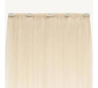 ADDITIONAL LENGTHS Clip In Hair Extensions One Piece 100% Real Human Hair Quick to Use for Solid Hold & Remove When Desired 30g Naturally Drawn 12" Width | (Platinum Blonde, 18 Inch)