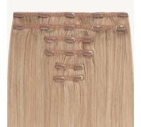 ADDITIONAL LENGTHS Volume Clip In Hair Extensions Full Set 100% Real Human Hair Quick to Use for Solid Hold & Remove When Desired Naturally Drawn | (Medium Golden Blonde, 20 Inches)