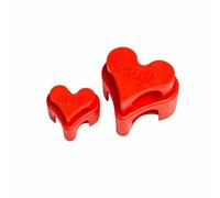 addiToGo Heart Needle Holders Stitch Stoppers Knitting Crochet Accessory 2 Pack