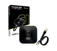Addlink P30 1TB External SSD USB4 4000MB/s Type C Compatible thunderbolt 4, Tesla, iPhone15/16&iPad&Mac, Steam Deck/Android/PS5&4 Smart TV Magsafe ProRes 4K 120fps, Includes USB4.0 Cable Aluminum case