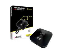 Addlink P30 2TB External SSD USB4 4000MB/s Type C Compatible thunderbolt 4, Tesla, iPhone15/16&iPad&Mac, Steam Deck/Android/PS5&4 Smart TV Magsafe ProRes 4K 120fps, Includes USB4.0 Cable Aluminum case
