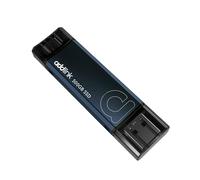 addlink P50 500GB Mini Portable SSD Stick 1050MB/s USB 3.2 Gen 2 Dual Type-C & Type-A Thumb Drive External Solid State Drive for iPhone 16/15 Pro Max ProRes,Steam Deck, PS5, Teslacar (Metal)