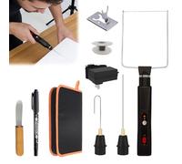 ADDLIVE 3 in 1 Foam Cutter, Hot Wire Foam Cutter Set with 18-24W Adjustable Power Supply Adapter, Styrofoam Cutting Hot Wire with 3 Different Cutting Heads, Polystyrene Cutting Tool for DIY