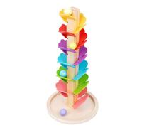ADDLIVE Music Tree Wooden Marble Run, Montessori Sound Tree, Wooden Music Tree Toy, Rainbow Ball Tower, Colorful Rolling Ball Tower for Children Fun, Educational Montessorii Toys for Girls and Boys