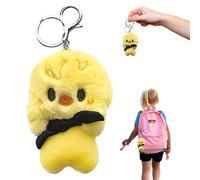 ADDLIVE Stray Kids Keychain, 10cm Magnetic Stray Kids Keychain Plush, StrayKids Plushies Keyring, Stray CuteKeychain, S-tray Kid Birthday Gifts for Friends and Fans (Bbokari)