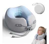 ADDLIVE Travel Pillow for Airplane, Neck Pillow for Travel, Flight Pillow, Memory Foam Neck Pillow, Travel Neck Pillows for Adults with Adjustable Strap Case for Airplane Train Car Office