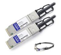 AddOn Networks 1m QSFP+ - QSFP+ InfiniBand/fibre optic cable QSFP+ Bla
