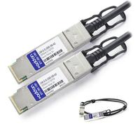 AddOn Networks 5m. 2xQSFP28 InfiniBand/fibre optic cable QSFP28 Black