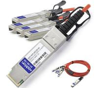 AddOn Networks QSFP-4SFP-AOC3M-AO InfiniBand/fibre optic cable 3 m QSF