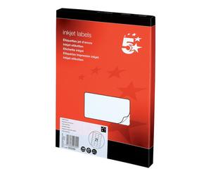 Addr Lab Inkjet 63.5X38.1 WHT PK2100