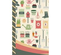 Address and Password Book Combo: Hardcover / Large Print / Discreet / Log Home - Email Addresses - Phone Numbers / Track Birthdays / Web Login Keeper ... Garden Lover - Gardener Gardening Theme Cover