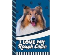 Address and Password Book Combo: Hardcover / Large Print / Discreet / Log Home - Email Addresses - Phone Numbers / Track Birthdays / Web Login Keeper ... For Seniors / Rough Collie - Dog Lover Cover