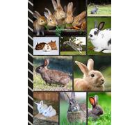 Address and Password Book Combo: Large Print | Discreet | Log Emails - Addresses - Phone Numbers - Birthdays - Web Login | Small Contact Keeper | Great Gift For Seniors | Bunny Rabbit Cover
