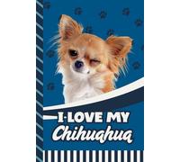 Address and Password Book Combo: Large Print / Discreet / Log Home - Email Addresses - Phone Numbers / Track Birthdays / Web Login Keeper / Great For Seniors / Red White Chihuahua Dog Lover Cover