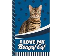 Address and Password Book Combo: Large Print / Discreet / Log Home - Email Addresses - Phone Numbers / Track Birthdays / Web Login Keeper / Great For Seniors / Bengal Cat Lover Cover