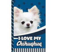 Address and Password Book Combo: Large Print / Discreet / Log Home - Email Addresses - Phone Numbers / Track Birthdays / Web Login Keeper / Great For Seniors / White Chihuahua - Dog Lover Cover