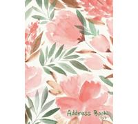 Address Book 5x7: Address Book Medium Size 5 x 7 Inches : A-Z Alphabet Index : Address, Phone(Home, Mobile, Work) Email, Social media, Notes : Address ... Birthdays, Anniversaries and Password Section