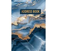 Address Book: A-Z Address and Phone Book, Hardback | A5 Size with A-Z Index | Ideal Organizer for Storing Essential Contact Information | Record ... Emails, Social Media, Websites, and Notes.