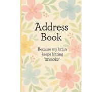 Address Book A-Z: Color Coded Full Color Organizer for Contacts. Emergency Info & Notes: A beautiful 6×9 matte, light pastel, floral cover. Featuring ... quotes and extra space for notes.
