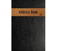 Address book a5: address book a5 a-z.small address book for men and women. to Keep and Track all the Addresses, Email, Mobile, Work & Home Phone Numbers& Birthdays A5 size.