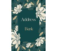Address Book: Address Book A5 With A-z Index. Small Address Notebook for keeping and Track your Contact names, addresses, Phone Numbers, Emails, Social Media, Birthdays and Notes