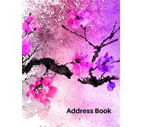 Address Book: Address Log Book, Phone/Mobile Numbers, Email Address, Birthday, Alphabetical Tab Addresses Organizer Journal, 8.5x11 Inches Large Print (Address Journal)