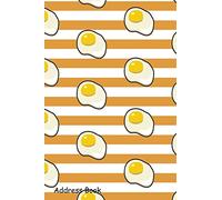 Address Book: For Contacts, Addresses, Phone, Email, Note,Emergency Contacts,Alphabetical Index With Seamless Egg Pattern