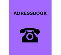 Address Book for Seniors: Easy-to-Use Contact Log for Names, Phone Numbers & Addresses