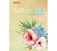 Address Book Hardback Large: A - Z Address And Phone Book Hardback Large Print : You Can Write Address , Phone Numbers, And Useful Contact Information : Over 400+ Contact Entries : Flower Cover