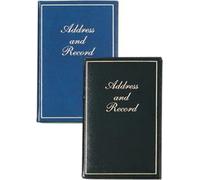 Address Book Large Gold Border