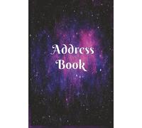 Address Book: Large Print Address Book | Alphabetical Tabs | 310+ Entry Spaces | Bonus Internet Password Tracker | 6x9 inches, 110 pages | Fun Gift Idea