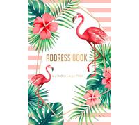 Address Book: Large Print Address Book - Small Organizer Notebook to Keep and Track Your Contact Information, Including Name, Address, Phone Number, Email, Social Media, and Birthdays.