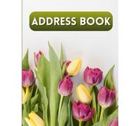 Address Book: Large Print Address Book with Alphabetical Tabs for Women, More than 300 Entry Spaces, Pretty Floral Design!