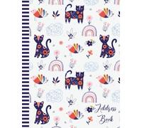 Address Book: Large Print Address Book with Alphabetical | Telephone Address Book | Organizer Notebook to Keep Track of Names, Addresses, Phone Numbers, Emails & Birthdays