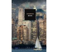 Address Book: New York Waterfront Image Wraparound Cover: Keep Track of All Your Contacts in One Place
