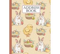 Address Book: Rabbit Cover Address Book Large Print, Record Birthday, Phone Number, Address, Email & Extra Notes | Size 8.5" x 11" By Winfried Eberhardt