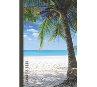 Address Book: Tropical Palm Tree - Beach Blue Ocean Cover / Track Names - Telephone Numbers - Emails in Small 6x9 Notebook Organizer / Alphabetical ... Kids - Teen - Adult -Senior Citizen Gift