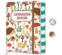 Address Book with Alphabetic Tabs, Telephone and Address Book for Keep Contacts Organaized, Small and Large Print Hardback, Suitable for Home & Office