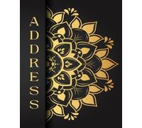 Address Book with Alphabetical Tabs: Personal Organizer to Keep Your Information Private And Secure, Discreet A-Z Logbook, Over 100 Pages, Large Size 8 x 10 inches, More than 400 Entry Space