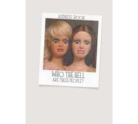 Address Book with Alphabetical Tabs: Who the Hell are these People? (Large Print)