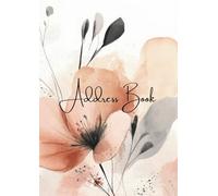 Address Book with Password and Phone Sections with Alphabet Tabs: A4 Large Print Organizer with Alphabetical Tabs, Notes & Birthday Pages