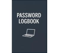 Address e Password Log Book: Internet password log Keep track of: usernames, passwords, web addresses in alphabetical order: