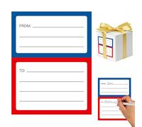 Address Mailing Labels, 100 Pack Large Sticky Mail Address Labels, 11 X 9 cm Blank Self Adhesive Removable to/from Address Stickers for Packing Shipping Postage Envelope Storage Box Parcel