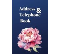Address & Telephone Book: Contact List Organizer With Alphabetical Tabs