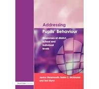 Addressing Pupil's Behaviour: Responses at District, School and Individual Levels