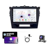 ADDUE 9" Android 15 Car Stereo Radio with Carplay for Suzuki vitara 2014-2018 Plug and Play Backup Camera Automatic Bluetooth USB RVC SWC Mirror Link Steering Wheel Link,8Core4G+WiFi8G+128G
