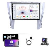 ADDUE 9" Android 15 Car Stereo Radio with Carplay for Toyota Camry 2014-2017 Plug and Play Backup Camera Automatic Bluetooth USB RVC SWC Mirror Link Steering Wheel Link,8Core4G+WiFi8G+128G